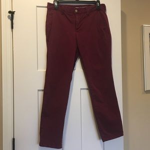 Gap Girlfriend Khaki Raspberry